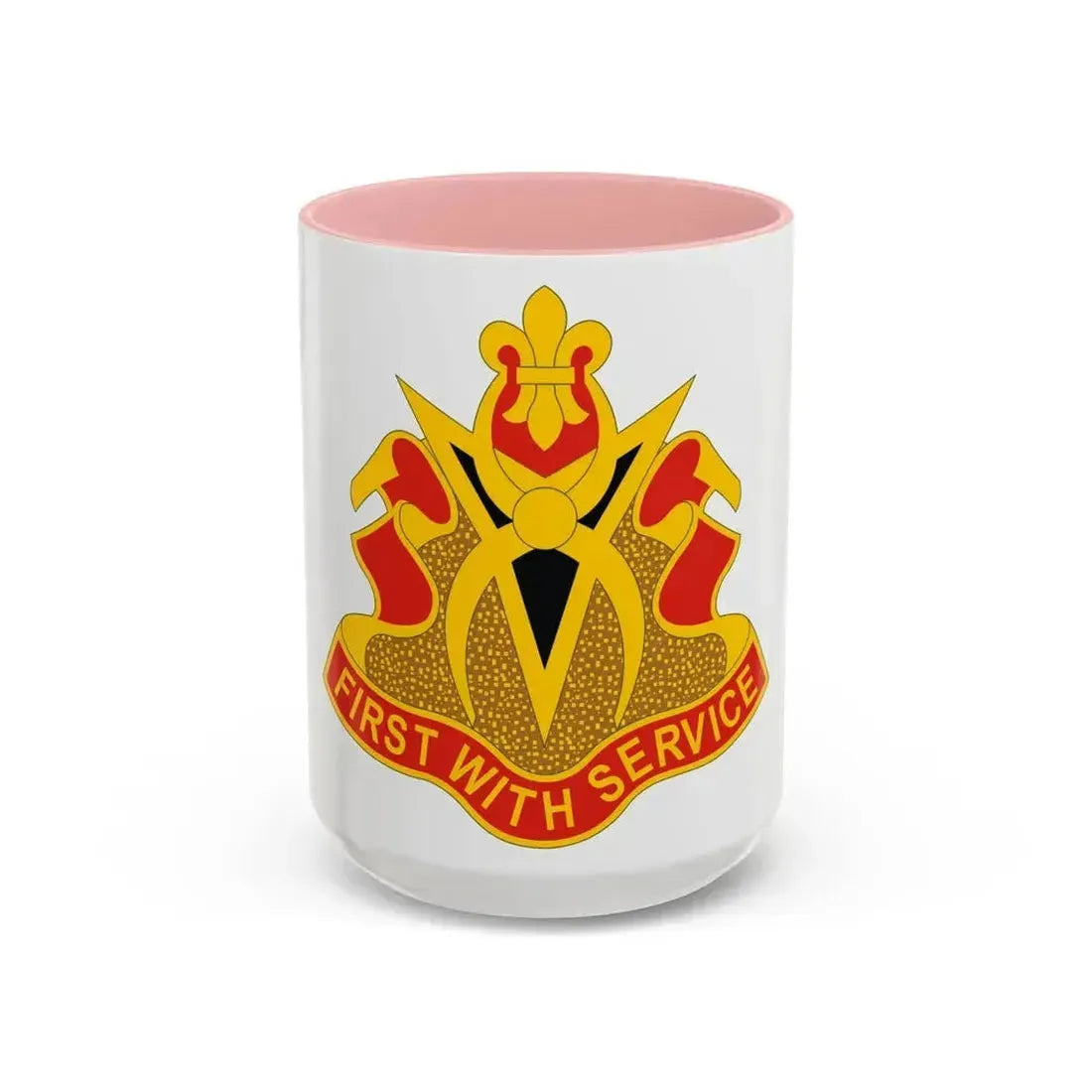 589th Brigade Support Battalion (U.S. Army) Accent Coffee Mug 15oz Pink - Go Mug Yourself