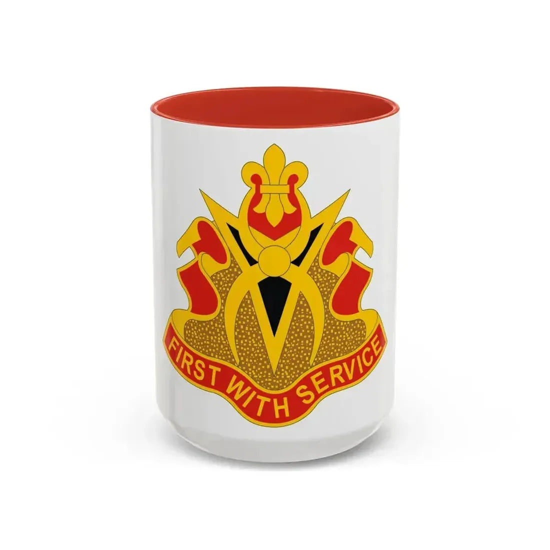 589th Brigade Support Battalion (U.S. Army) Accent Coffee Mug 15oz Red - Go Mug Yourself
