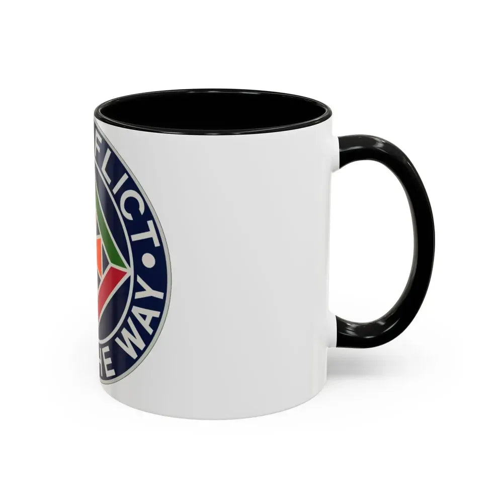 58th Air Traffic Control Battalion (U.S. Army) Accent Coffee Mug - Go Mug Yourself
