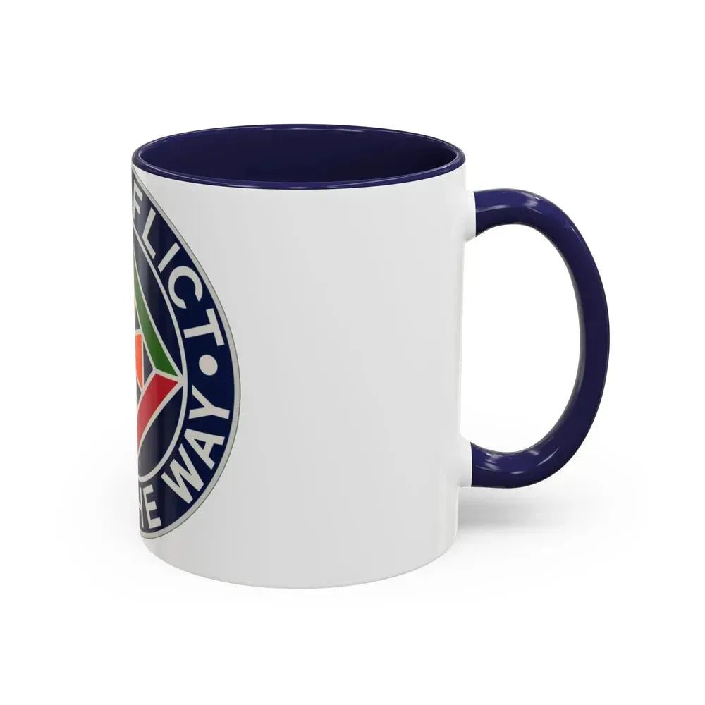 58th Air Traffic Control Battalion (U.S. Army) Accent Coffee Mug - Go Mug Yourself