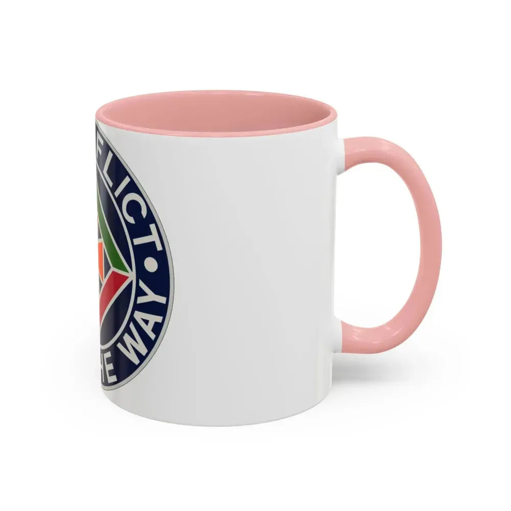 58th Air Traffic Control Battalion (U.S. Army) Accent Coffee Mug - Go Mug Yourself
