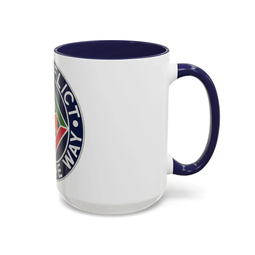 58th Air Traffic Control Battalion (U.S. Army) Accent Coffee Mug - Go Mug Yourself