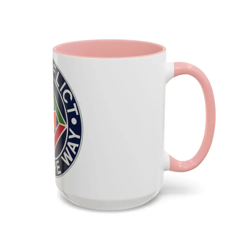 58th Air Traffic Control Battalion (U.S. Army) Accent Coffee Mug - Go Mug Yourself