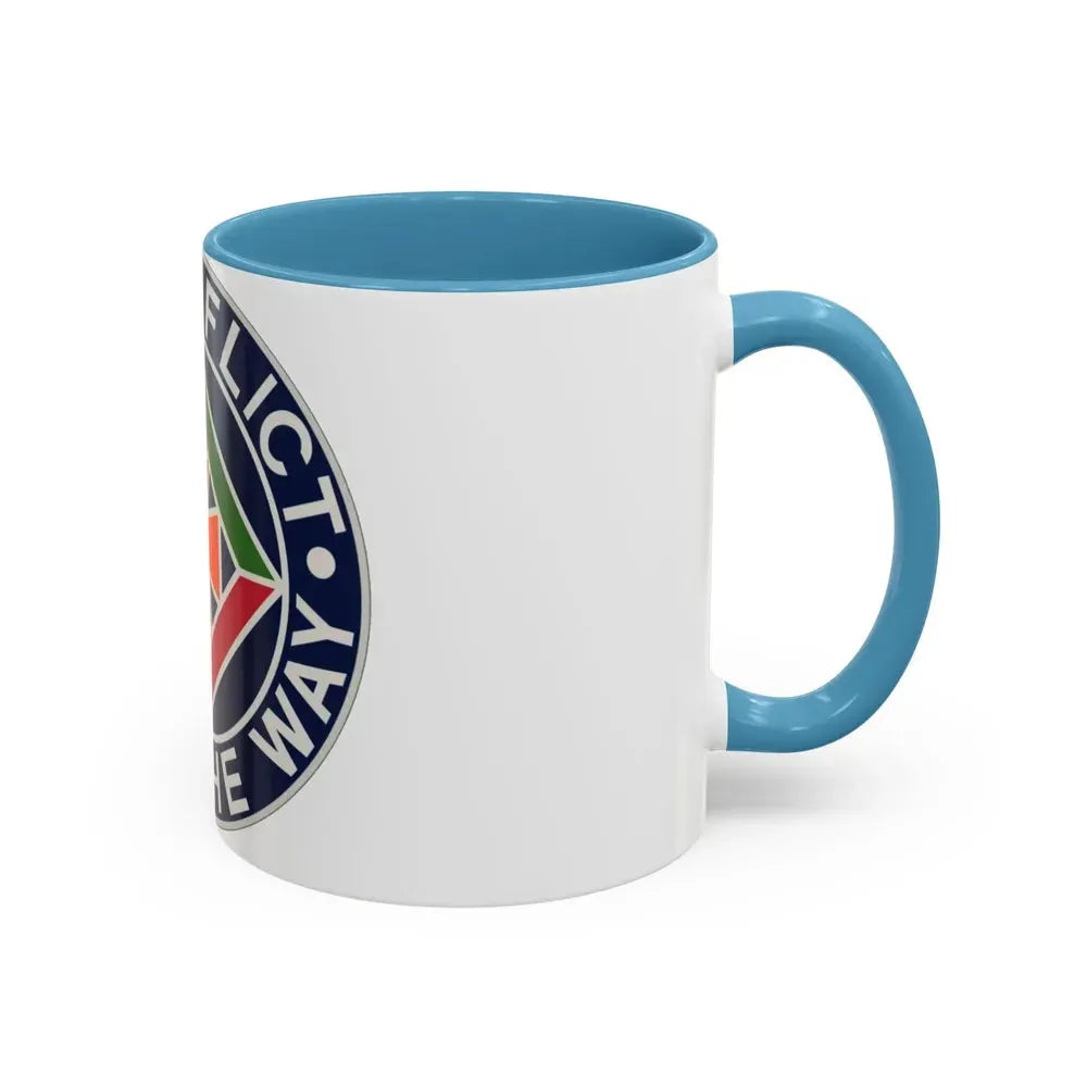 58th Air Traffic Control Battalion (U.S. Army) Accent Coffee Mug - Go Mug Yourself