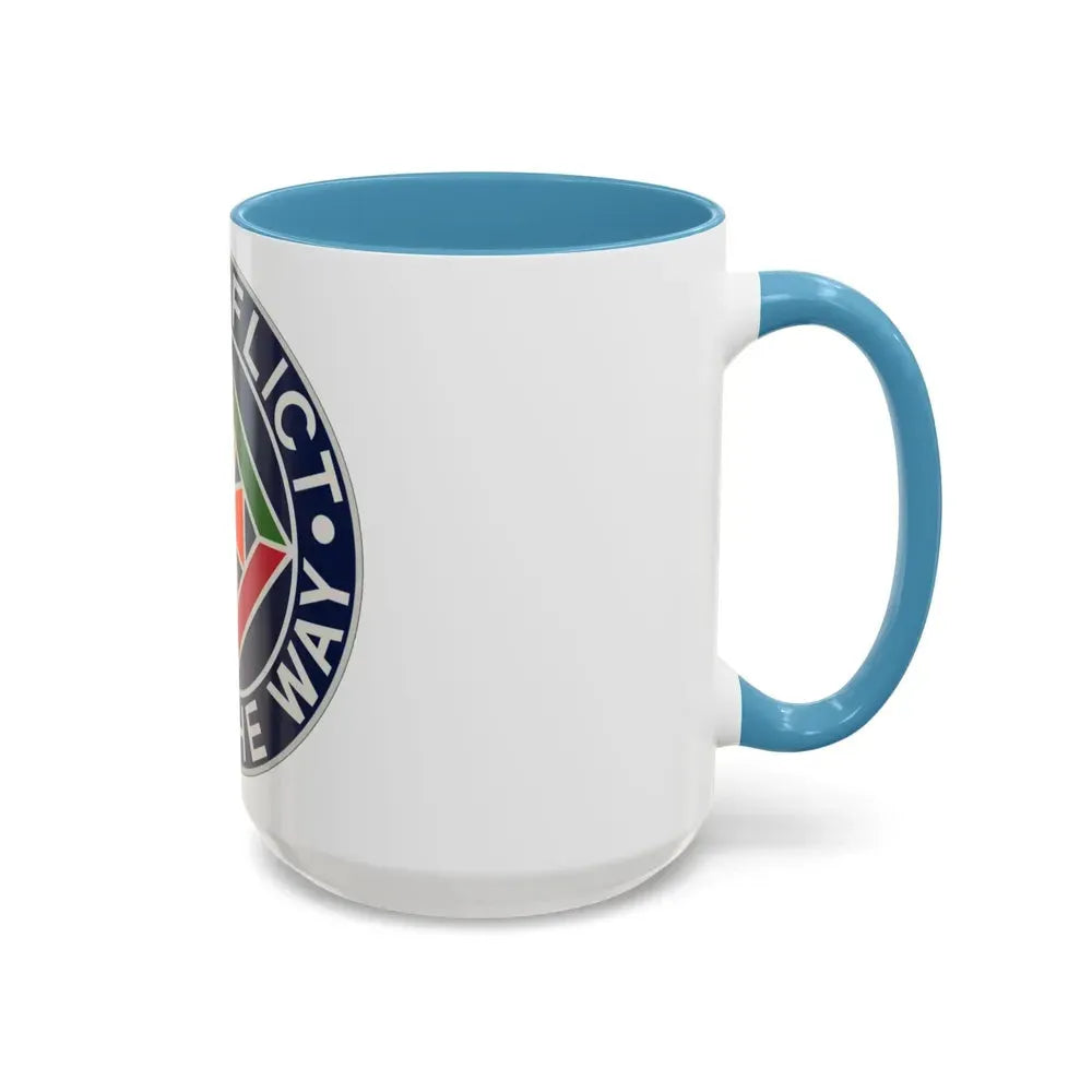 58th Air Traffic Control Battalion (U.S. Army) Accent Coffee Mug - Go Mug Yourself