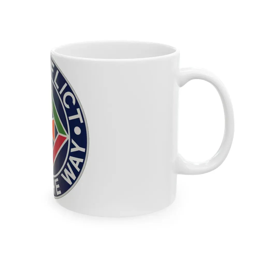 58th Air Traffic Control Battalion (U.S. Army) White Coffee Mug - Go Mug Yourself