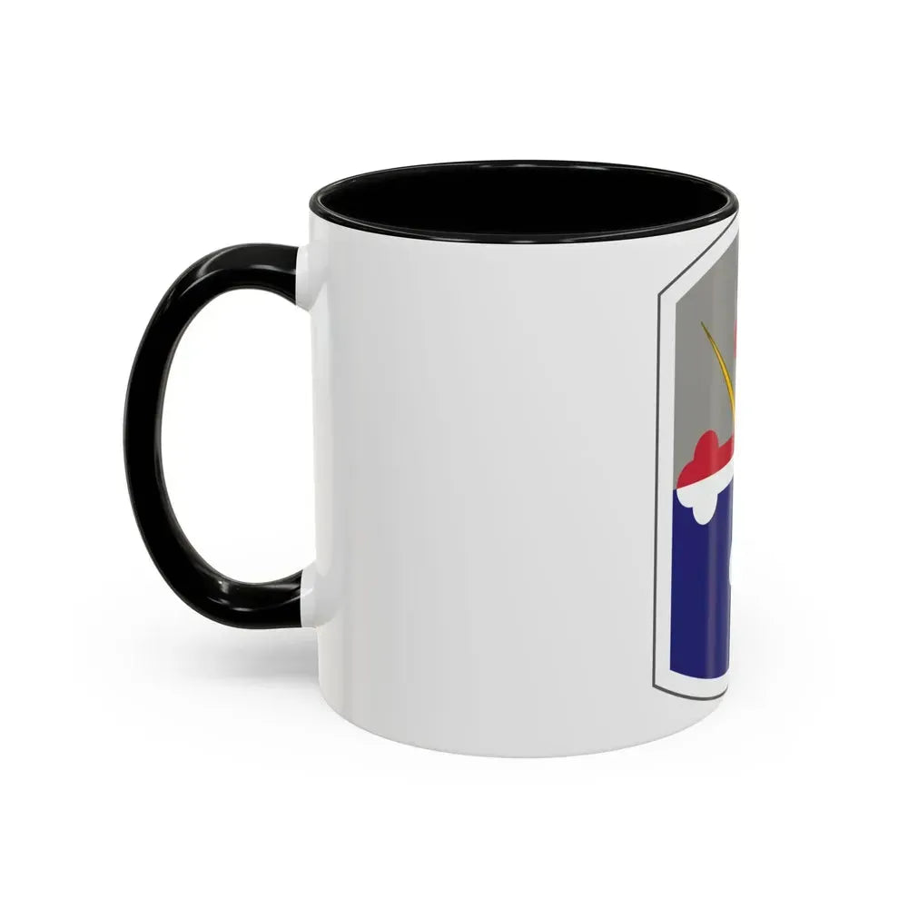 58th Infantry Brigade SSI (U.S. Army) Accent Coffee Mug - Go Mug Yourself