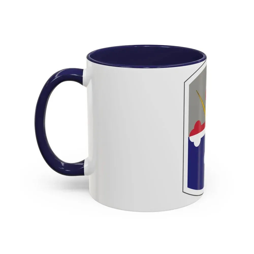 58th Infantry Brigade SSI (U.S. Army) Accent Coffee Mug - Go Mug Yourself