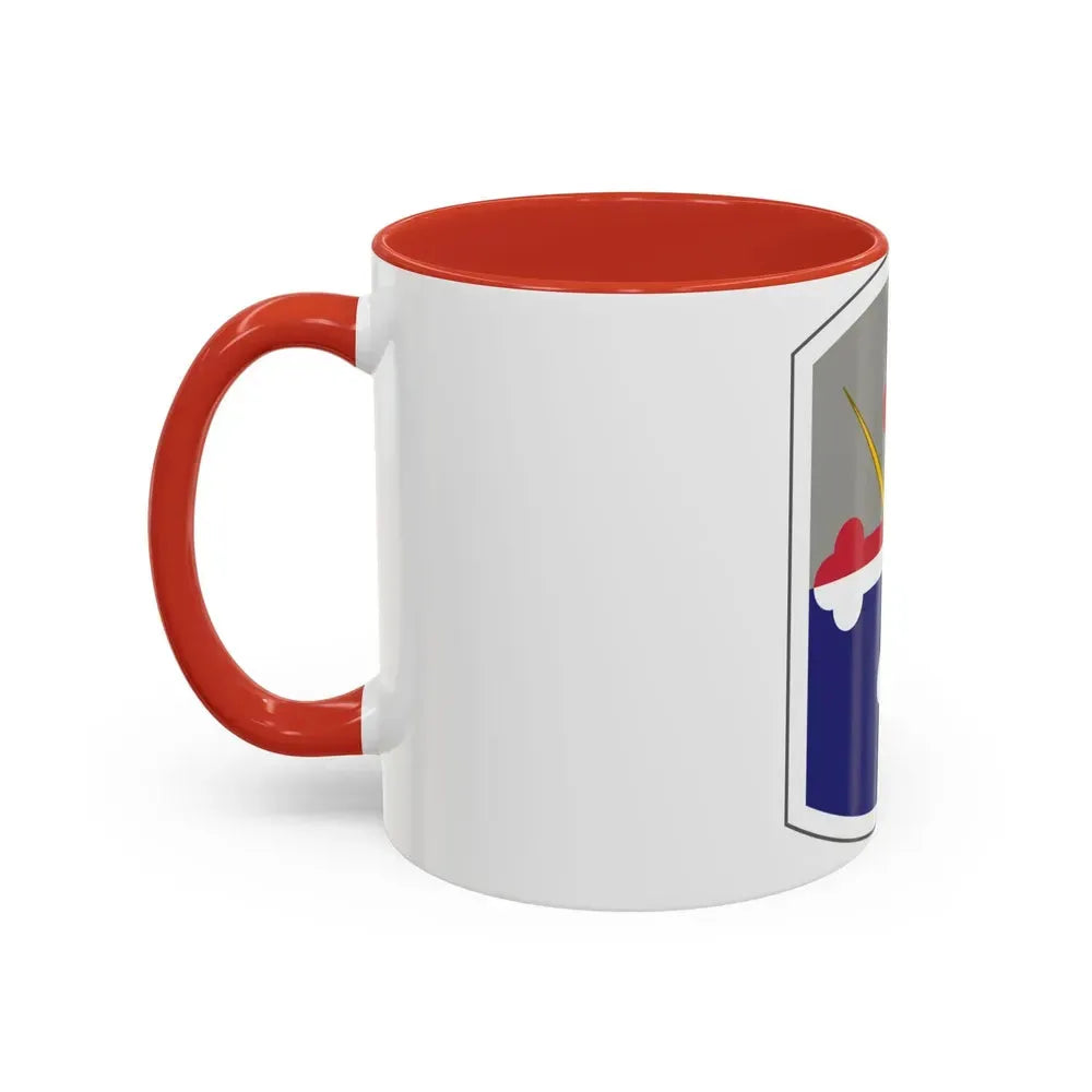 58th Infantry Brigade SSI (U.S. Army) Accent Coffee Mug - Go Mug Yourself