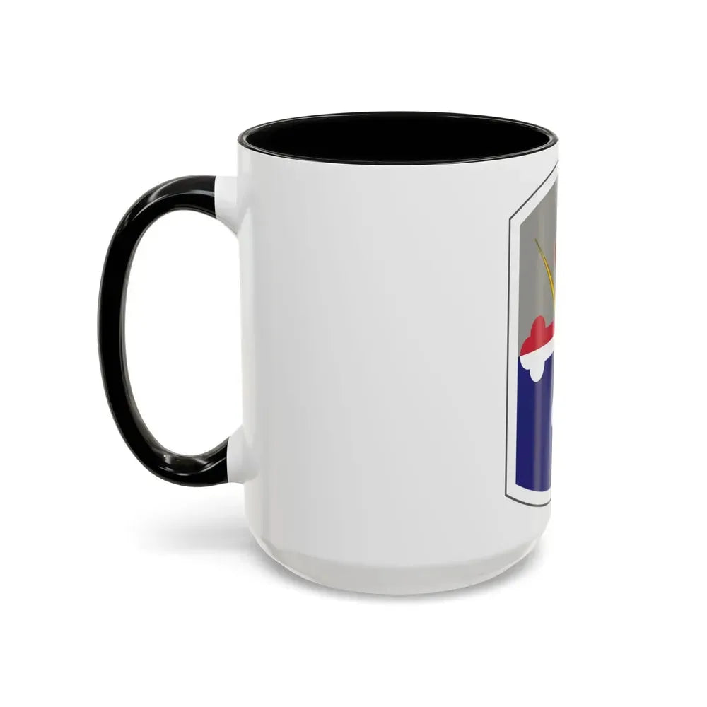 58th Infantry Brigade SSI (U.S. Army) Accent Coffee Mug - Go Mug Yourself