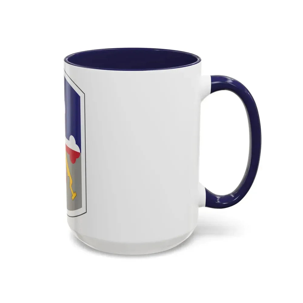 58th Infantry Brigade SSI (U.S. Army) Accent Coffee Mug - Go Mug Yourself