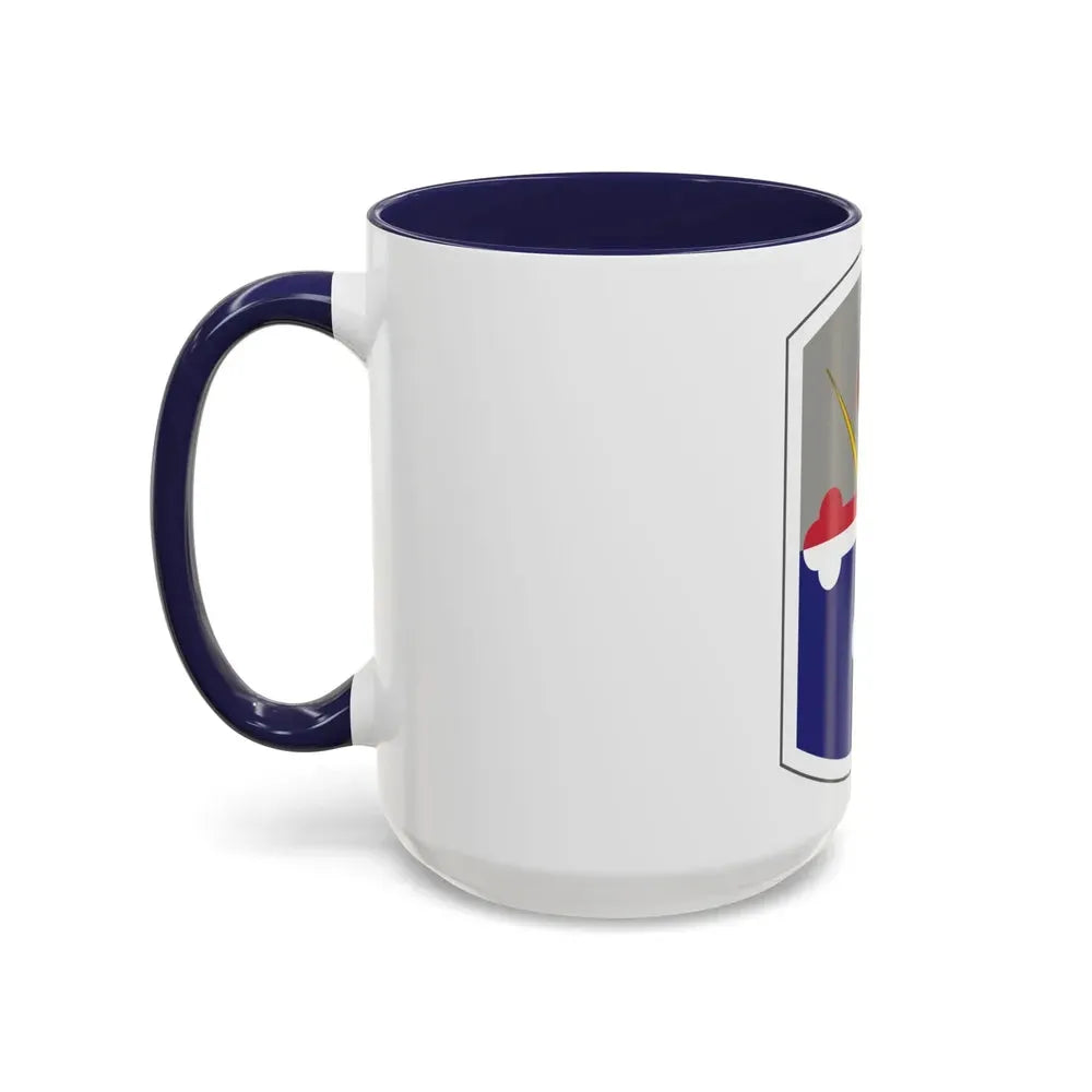 58th Infantry Brigade SSI (U.S. Army) Accent Coffee Mug - Go Mug Yourself