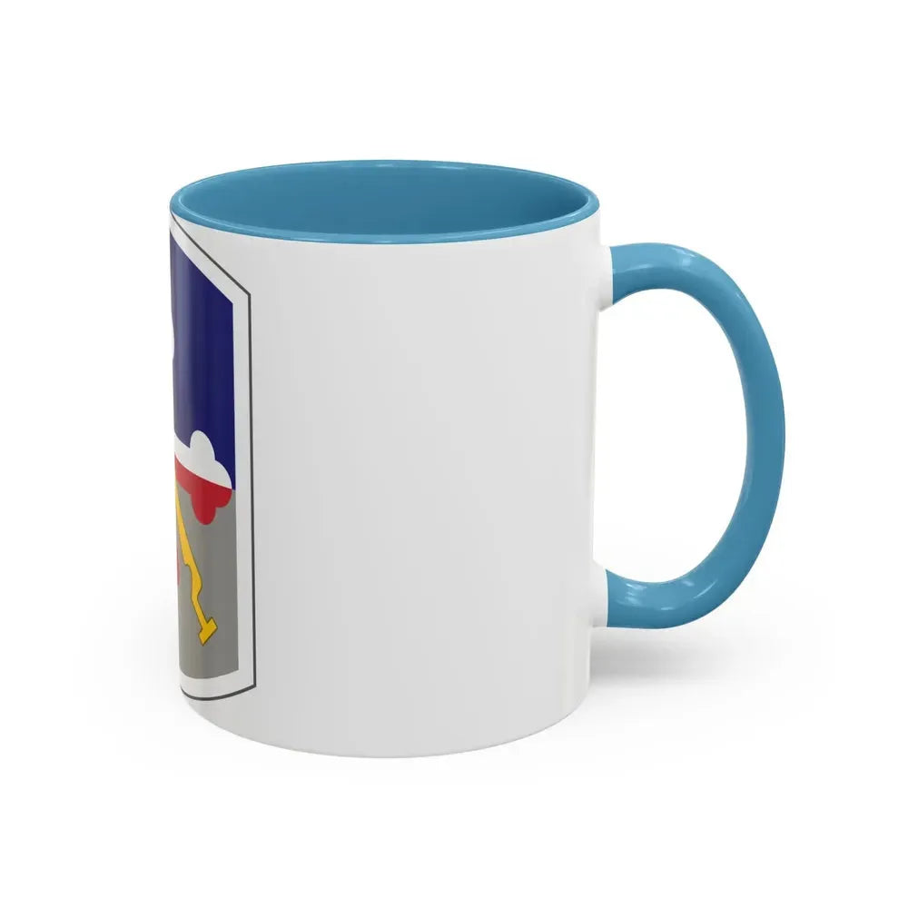 58th Infantry Brigade SSI (U.S. Army) Accent Coffee Mug - Go Mug Yourself