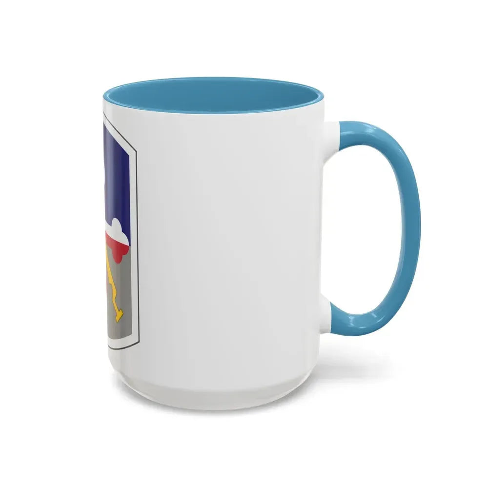 58th Infantry Brigade SSI (U.S. Army) Accent Coffee Mug - Go Mug Yourself