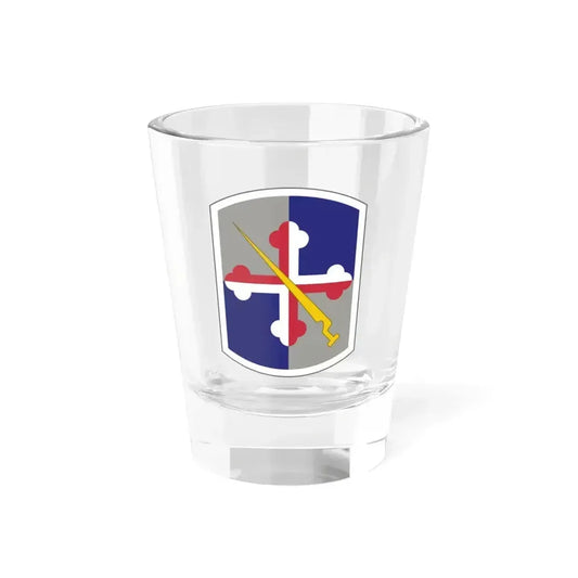 58th Infantry Brigade SSI (U.S. Army) Shot Glass 1.5oz 1.5oz - Go Mug Yourself