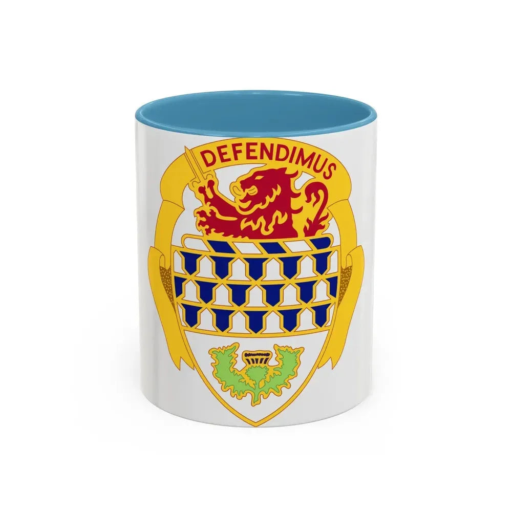 59 Air Defense Artillery Regiment (U.S. Army) Accent Coffee Mug 11oz Light Blue - Go Mug Yourself