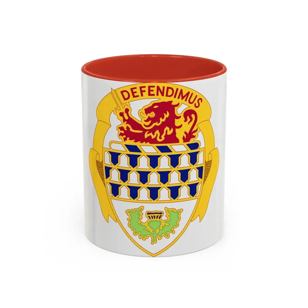 59 Air Defense Artillery Regiment (U.S. Army) Accent Coffee Mug 11oz Red - Go Mug Yourself