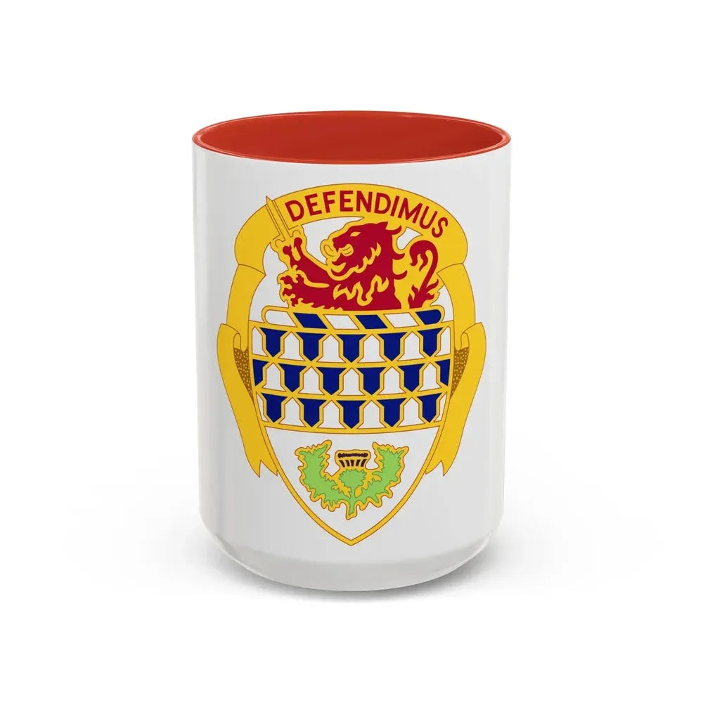 59 Air Defense Artillery Regiment (U.S. Army) Accent Coffee Mug 15oz Red - Go Mug Yourself