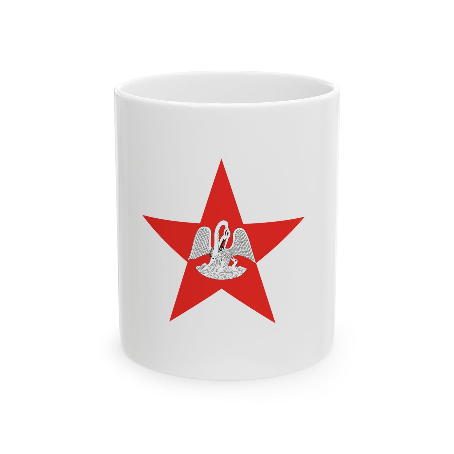 Louisiana Secession Flag (United States) White Coffee Mug