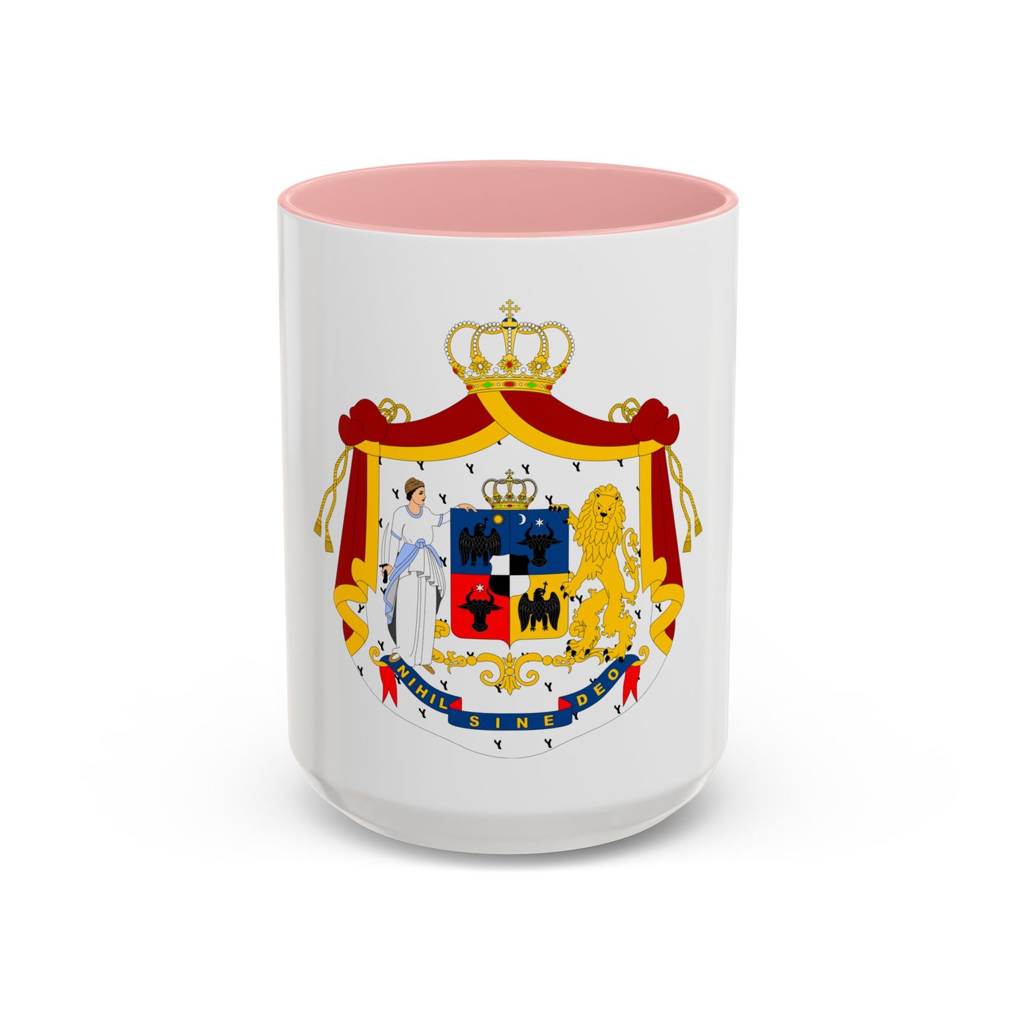 Coat of arms of Principality of Romania (1867-1872) - Accent Coffee Mug