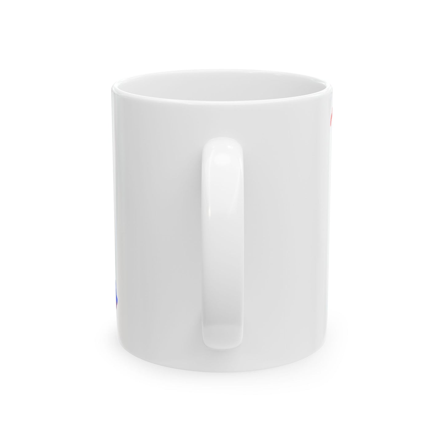 LGBT flag map of Hawaii (United States) White Coffee Mug