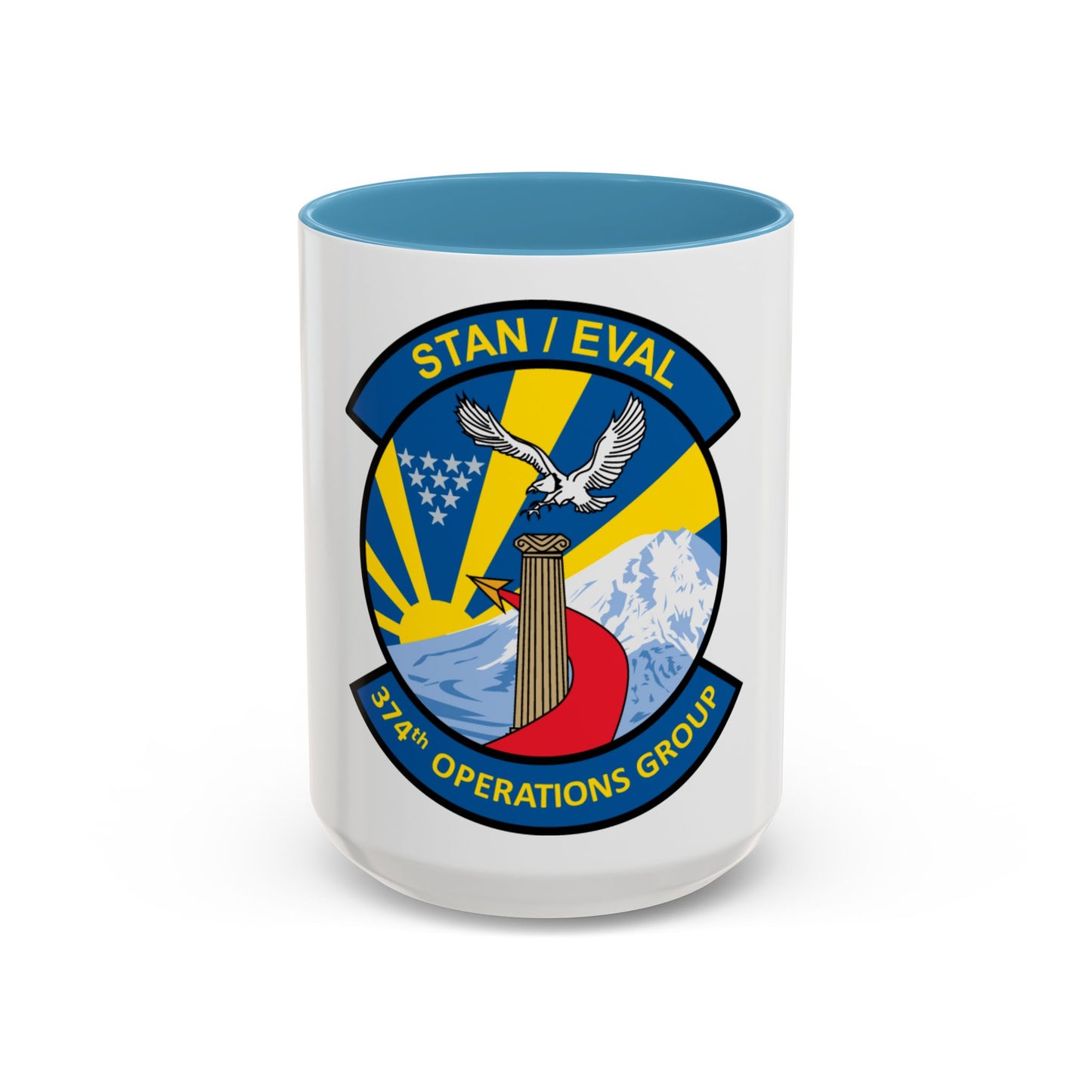 374th Operation Group (U.S. Air Force) Accent Coffee Mug