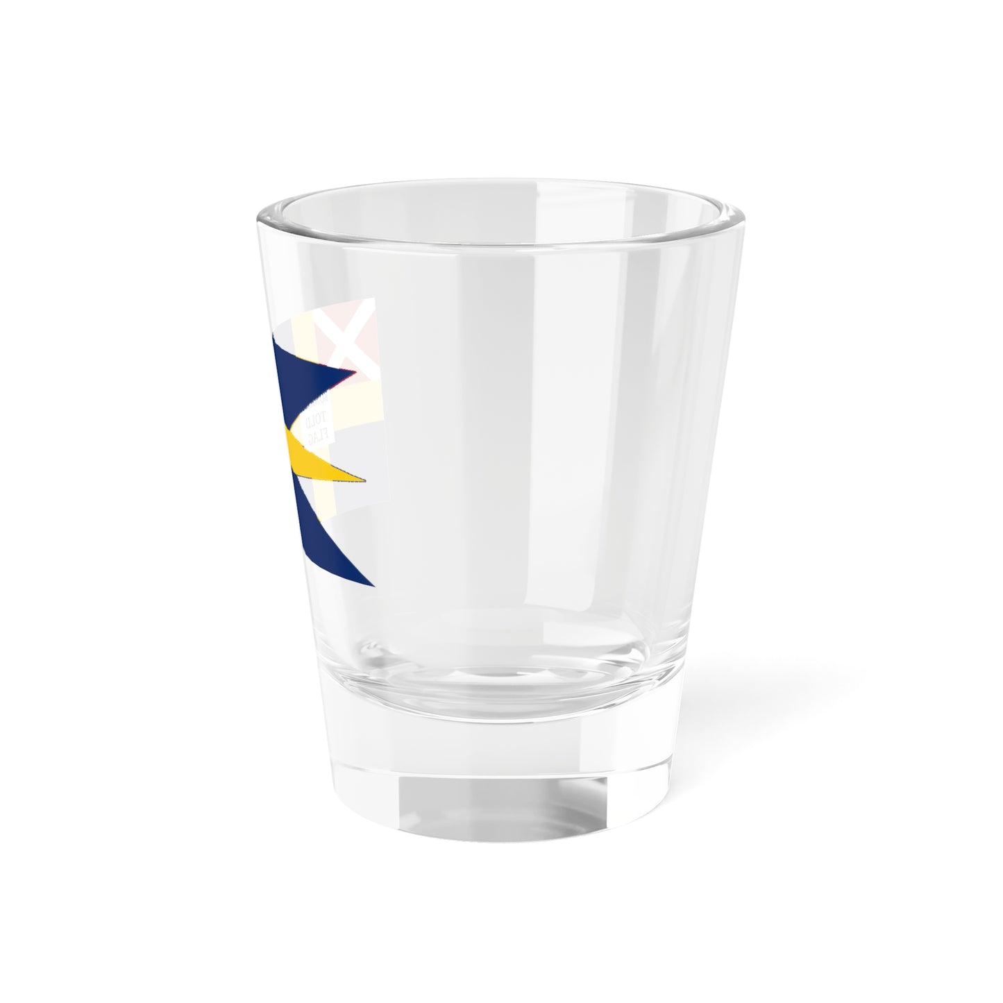 Customs flag of Sweden-Norway 1824-1842 (Norway) Shot Glass 1.5oz