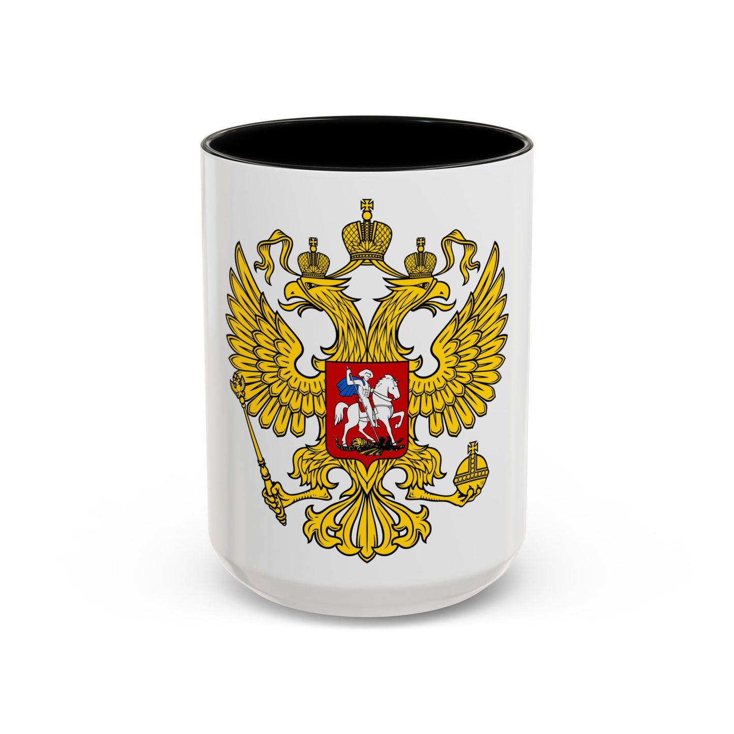 Coat of Arms of the Russian Federation 2 - Accent Coffee Mug