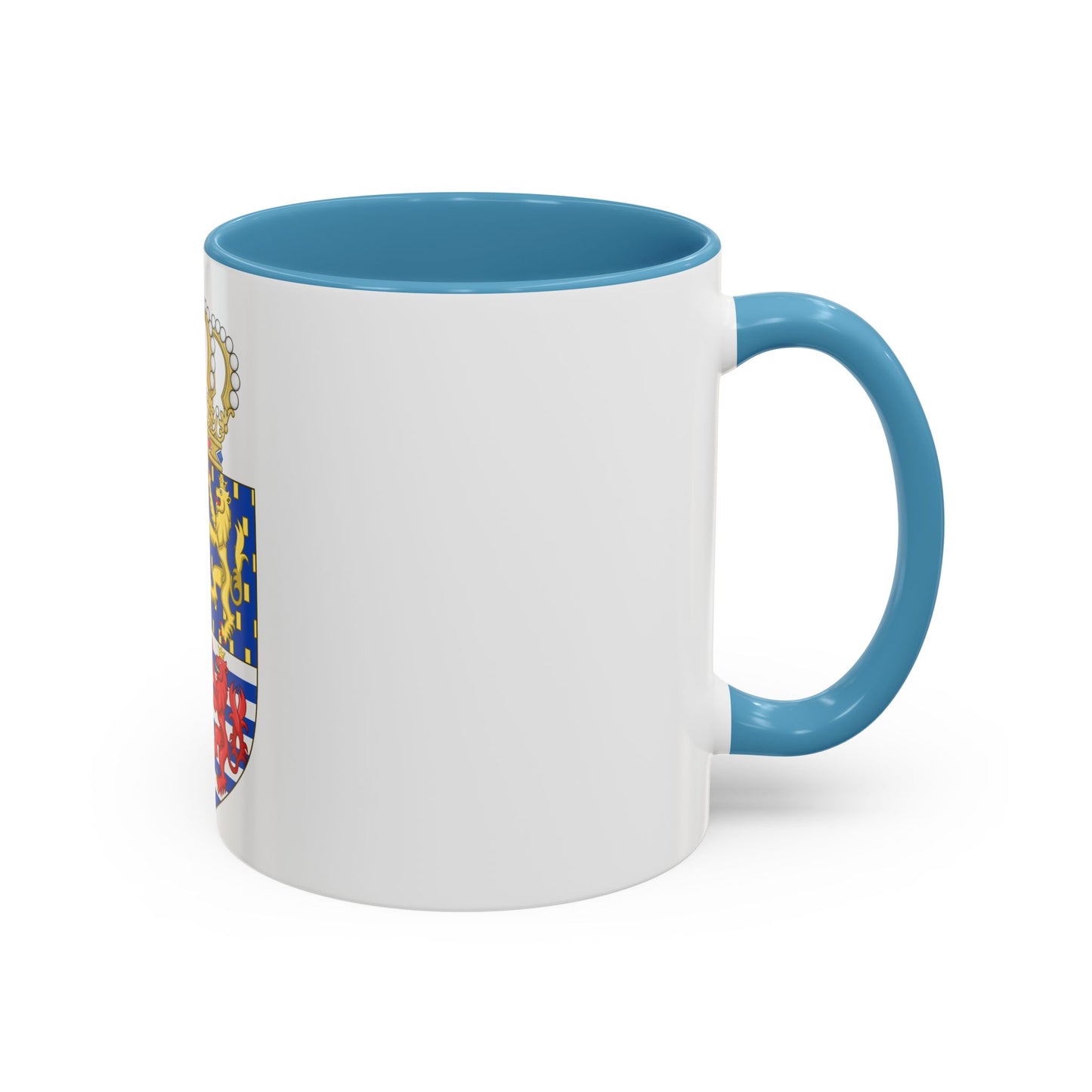 Lesser coat of arms of the Grand Duke of Luxembourg (2000) - Accent Coffee Mug