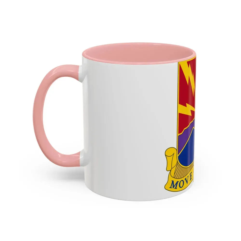 593rd Field Artillery Battalion (U.S. Army) Accent Coffee Mug - Go Mug Yourself