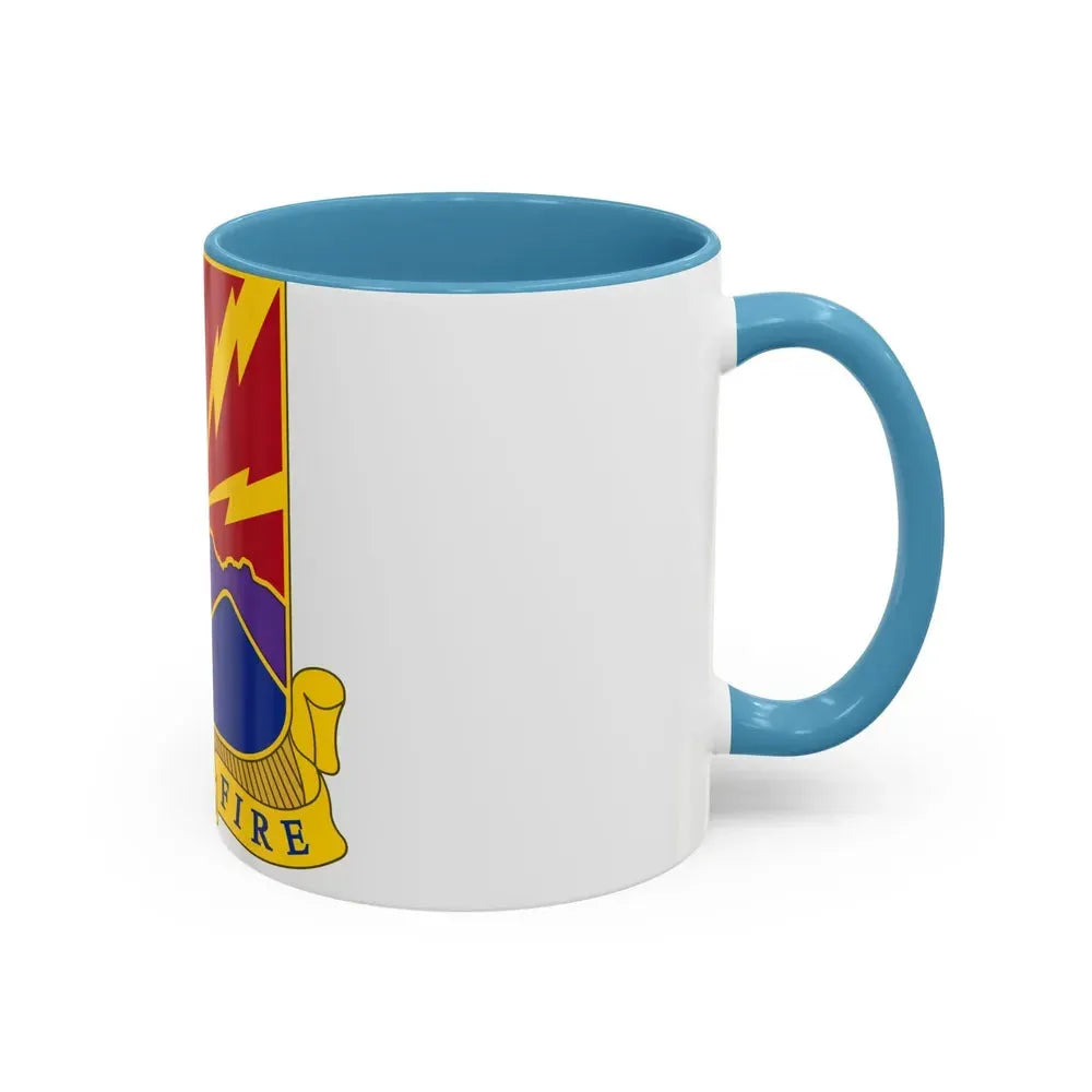 593rd Field Artillery Battalion (U.S. Army) Accent Coffee Mug - Go Mug Yourself