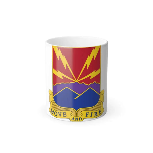 593rd Field Artillery Battalion (U.S. Army) Color Changing Mug 11oz - Go Mug Yourself