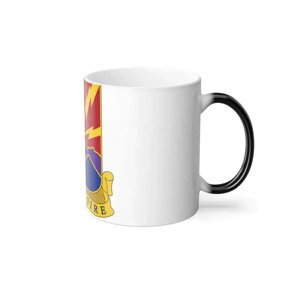 593rd Field Artillery Battalion (U.S. Army) Color Changing Mug - Go Mug Yourself