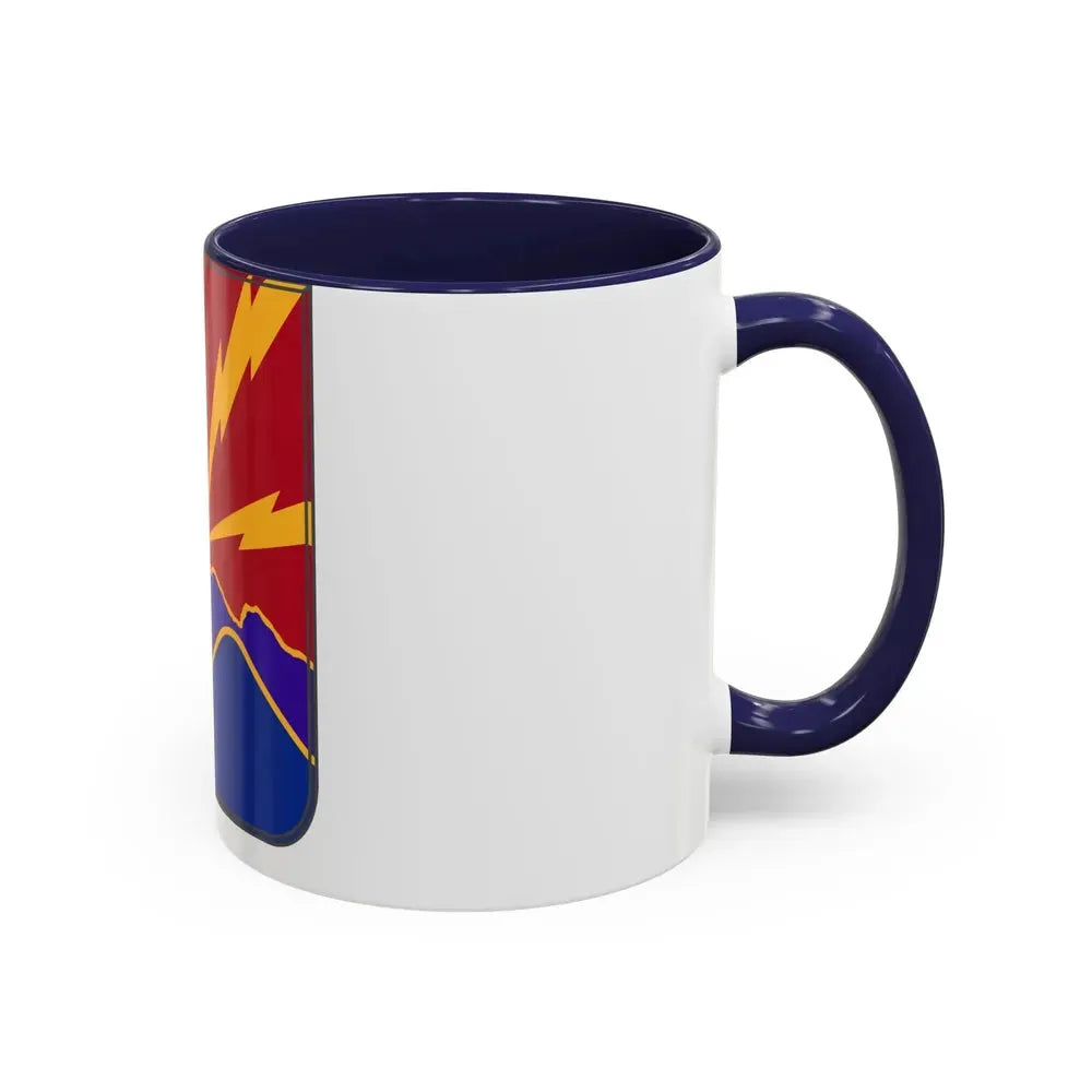 593rd Field Artillery Battalion v2 (U.S. Army) Accent Coffee Mug - Go Mug Yourself