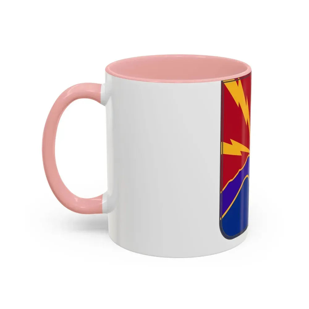 593rd Field Artillery Battalion v2 (U.S. Army) Accent Coffee Mug - Go Mug Yourself