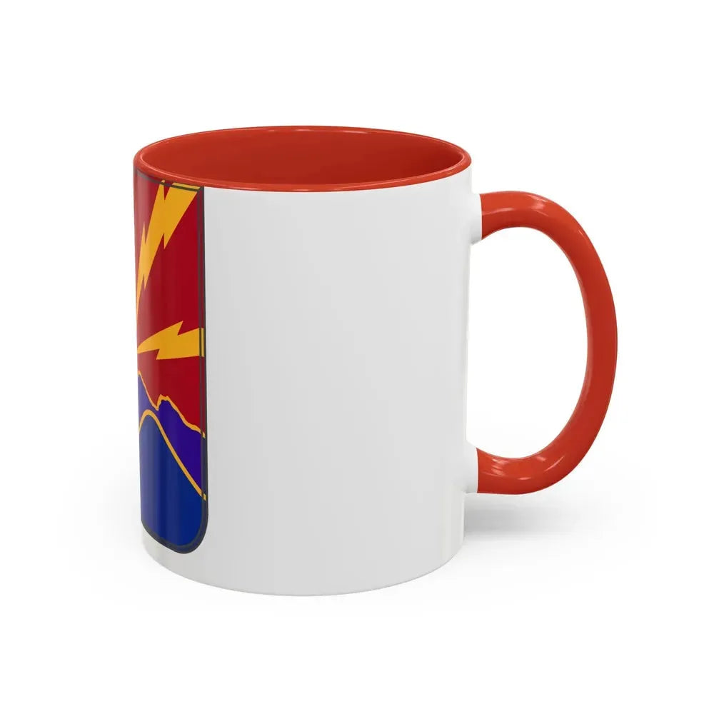 593rd Field Artillery Battalion v2 (U.S. Army) Accent Coffee Mug - Go Mug Yourself