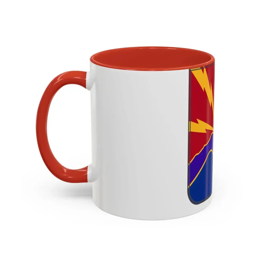 593rd Field Artillery Battalion v2 (U.S. Army) Accent Coffee Mug - Go Mug Yourself