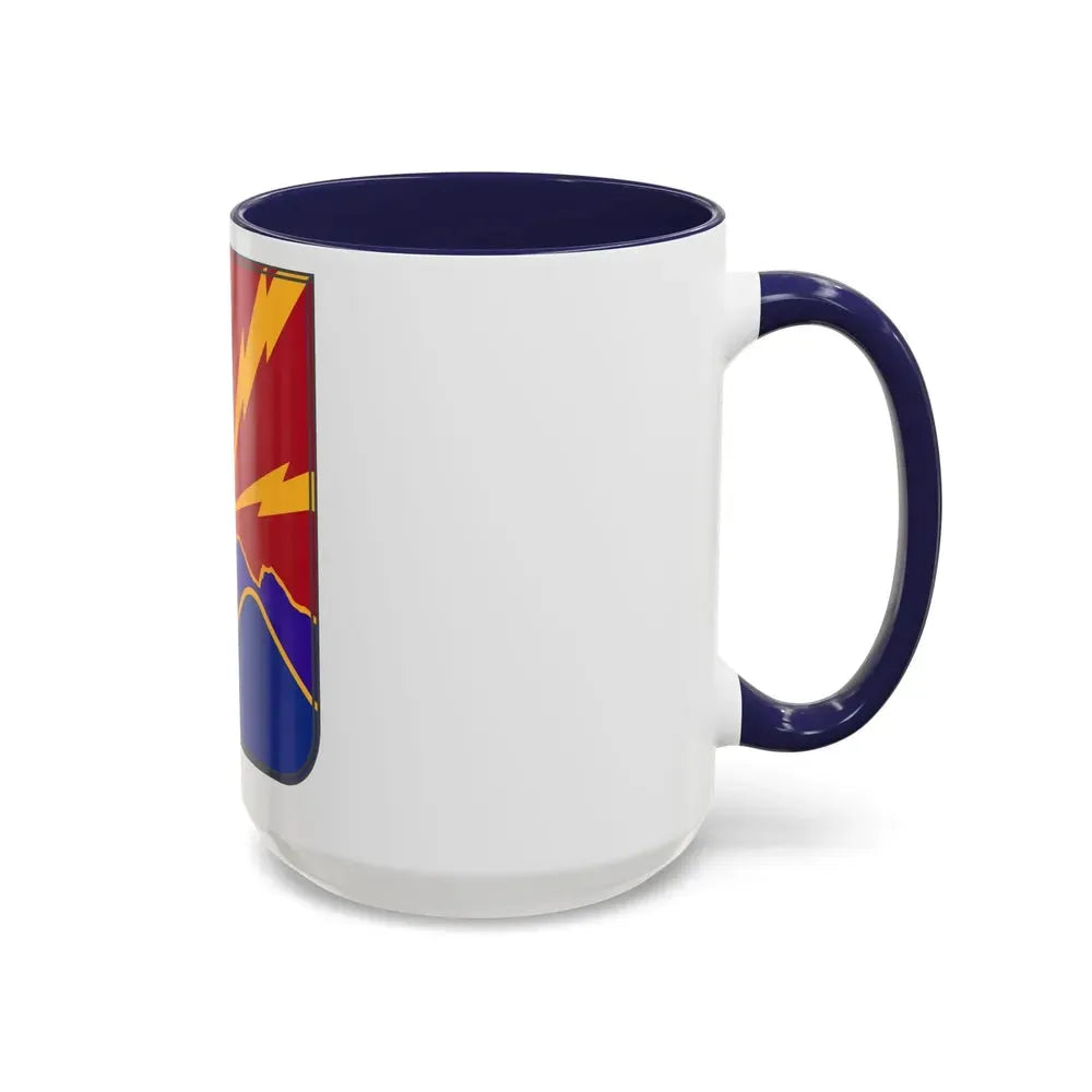 593rd Field Artillery Battalion v2 (U.S. Army) Accent Coffee Mug - Go Mug Yourself