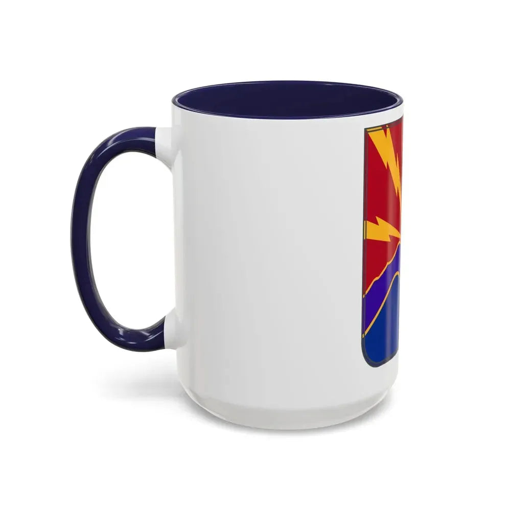 593rd Field Artillery Battalion v2 (U.S. Army) Accent Coffee Mug - Go Mug Yourself