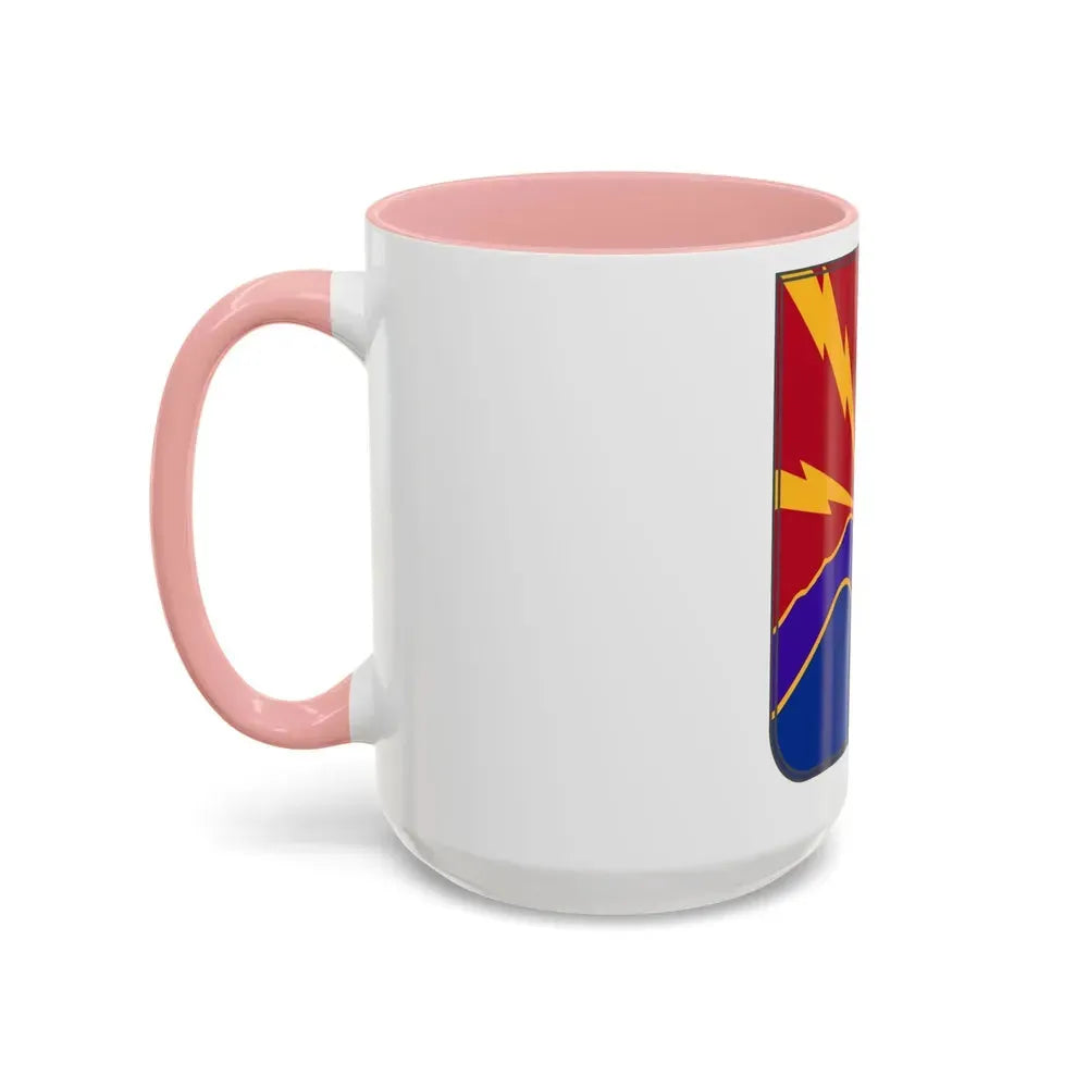 593rd Field Artillery Battalion v2 (U.S. Army) Accent Coffee Mug - Go Mug Yourself
