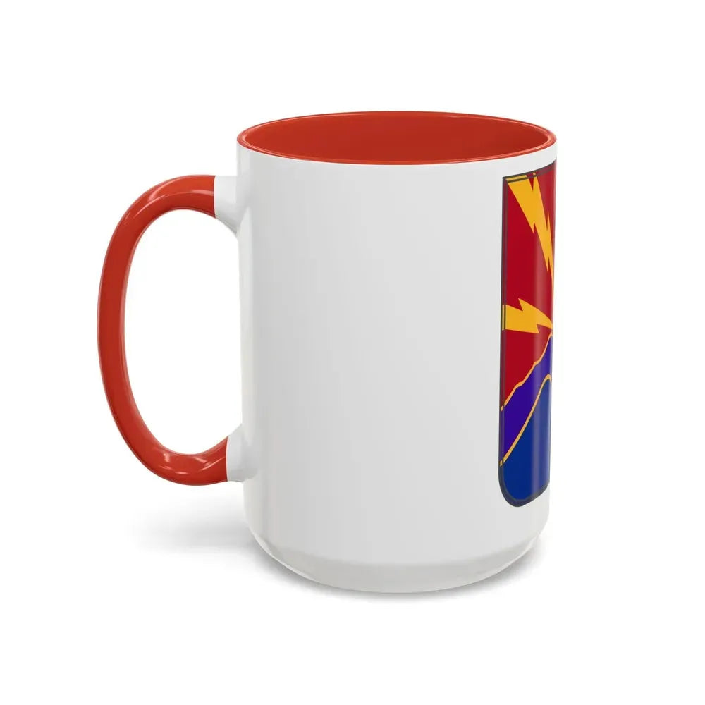 593rd Field Artillery Battalion v2 (U.S. Army) Accent Coffee Mug - Go Mug Yourself