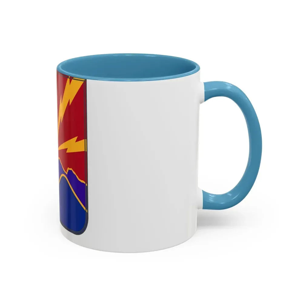 593rd Field Artillery Battalion v2 (U.S. Army) Accent Coffee Mug - Go Mug Yourself