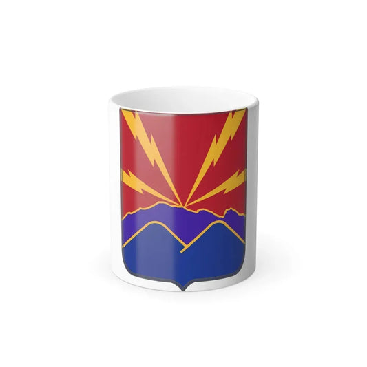 593rd Field Artillery Battalion v2 (U.S. Army) Color Changing Mug 11oz - Go Mug Yourself