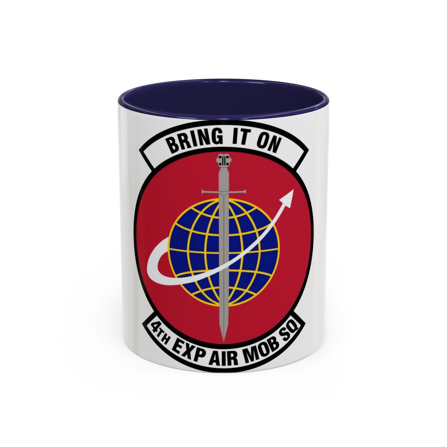 4th Expeditionary Air Mobility Squadron (U.S. Air Force) Accent Coffee Mug