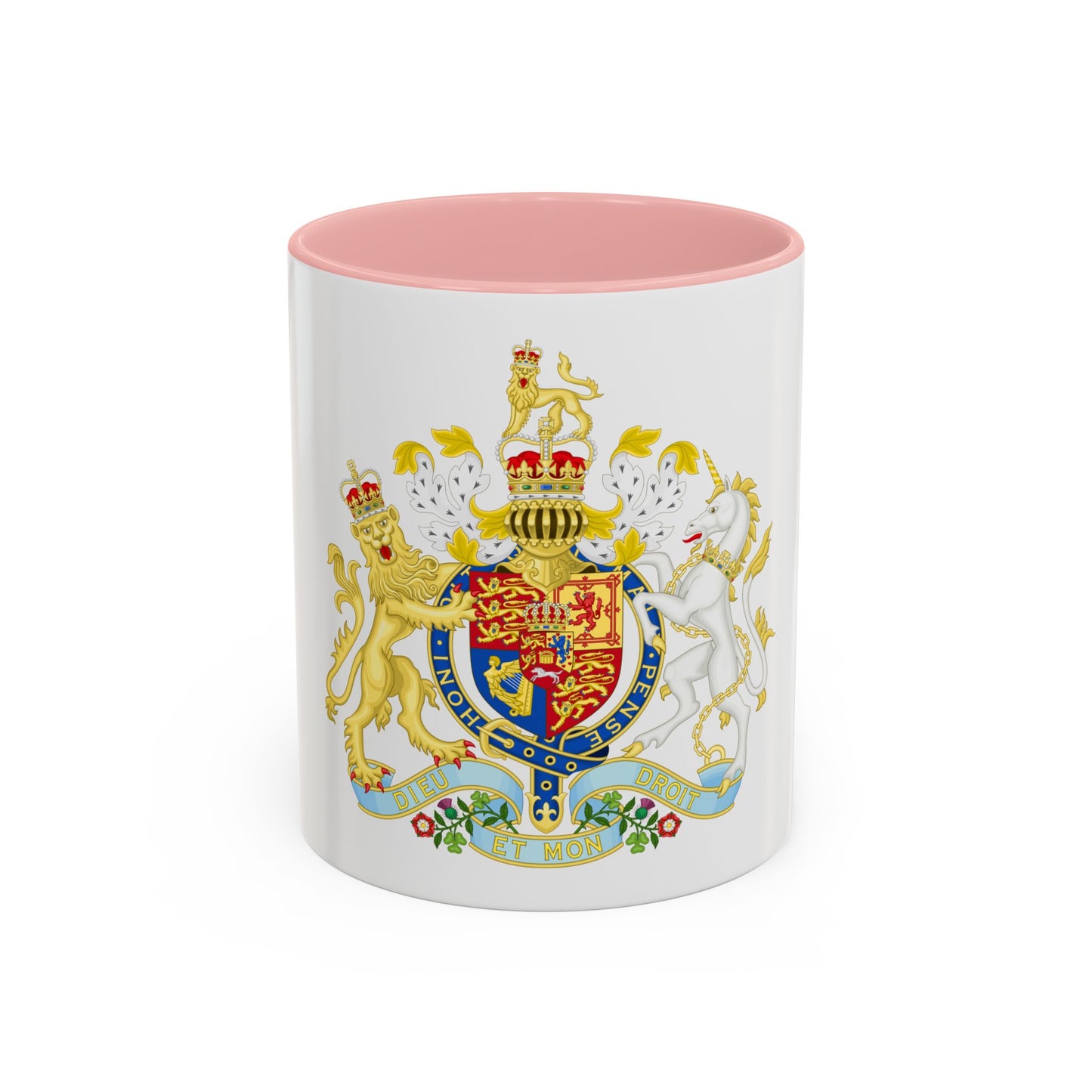 Coat of Arms of the United Kingdom (1816-1837) - Accent Coffee Mug