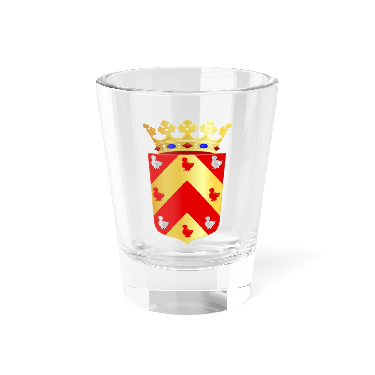 Coat of arms of Bergen North Holland (Netherlands) (Coat of Arms) Shot Glass 1.5oz