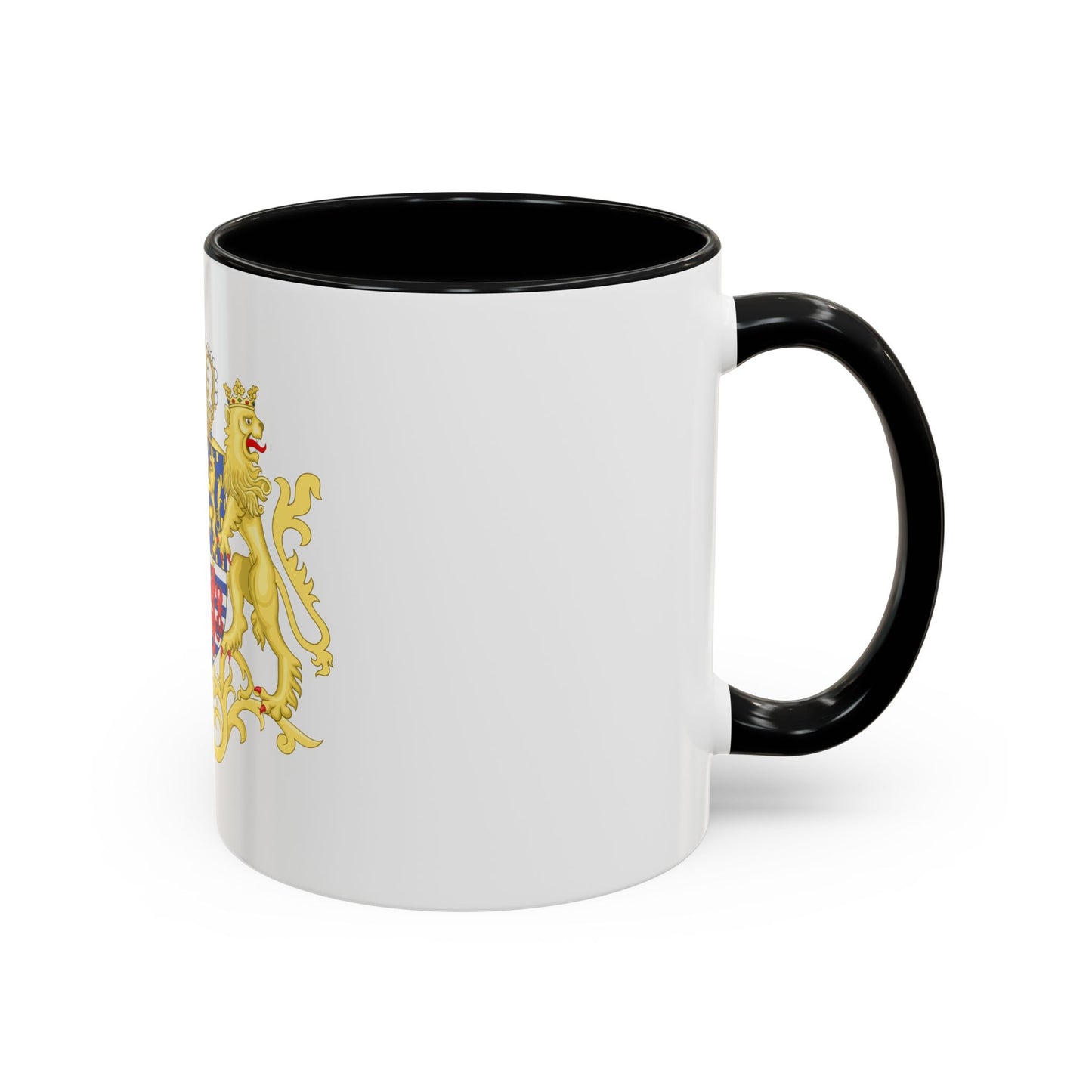 Middle coat of arms of the Grand Duke of Luxembourg (2000) - Accent Coffee Mug