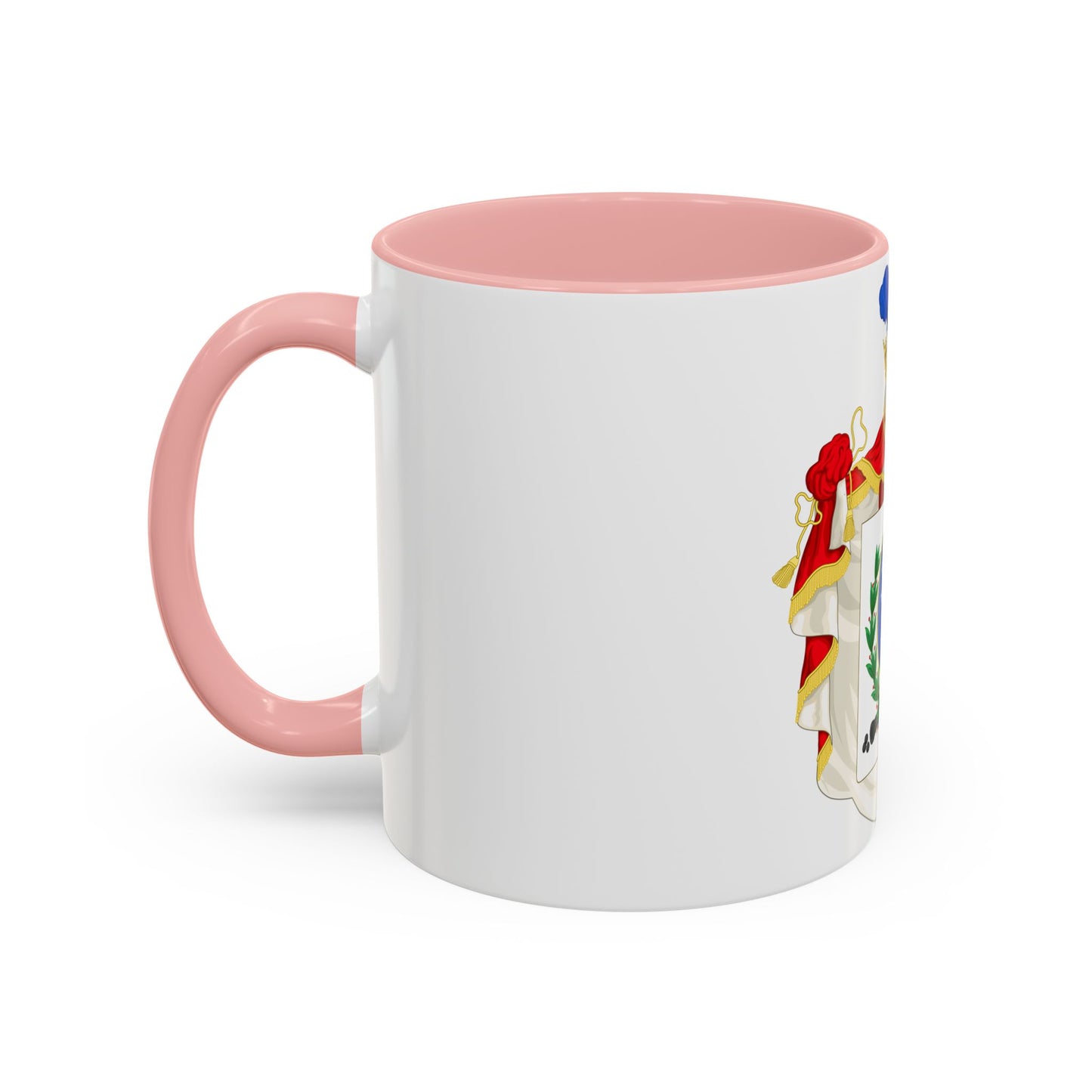 Ornamented Coat of Arms of Chile (1819-1834) Cerro Castillo Version - Accent Coffee Mug