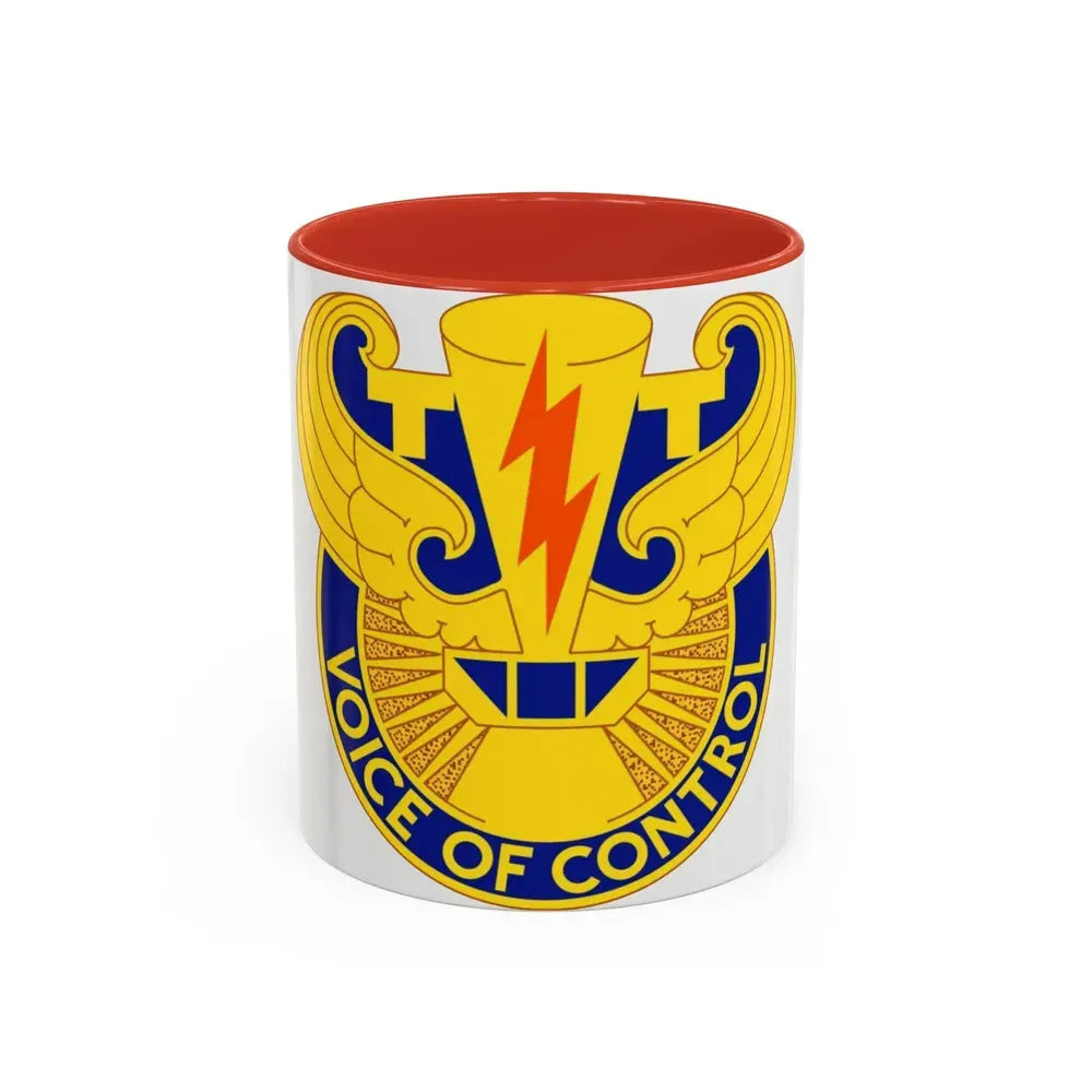 59th Air Traffic Control Battalion (U.S. Army) Accent Coffee Mug 11oz Red - Go Mug Yourself