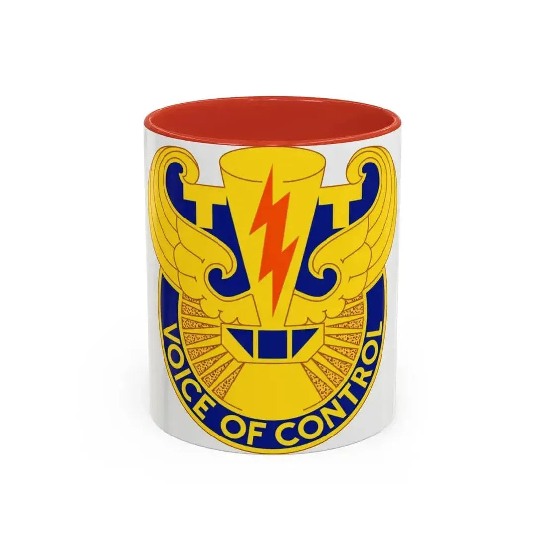 59th Air Traffic Control Battalion (U.S. Army) Accent Coffee Mug 11oz Red - Go Mug Yourself